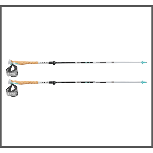 Leki MCT 12 Vario Carbon Women White / Black 100-120, Leki 65026851