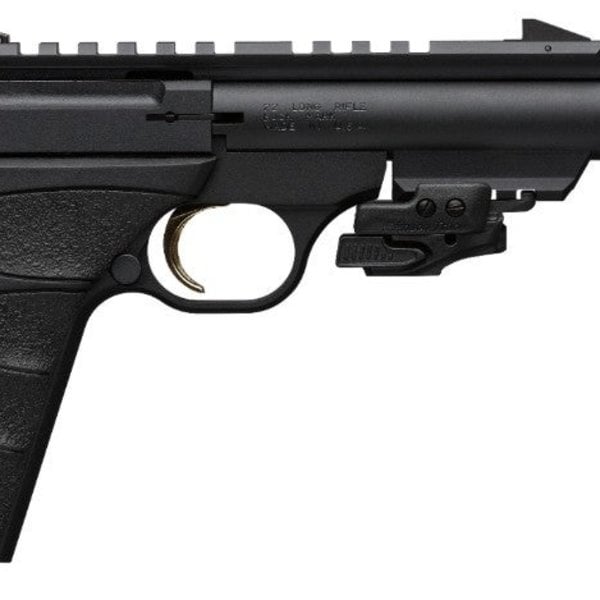 Browning Buck Mark Black Label UFX Pro Target Crimson Trace Laser 22 LR Adjustable Target Sights, Pistol Rug Soft Case