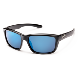 Suncloud Mayor Black / Polar Blue Mirror
