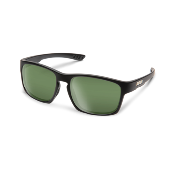 Suncloud Fairfield Matte Black / Polar Green