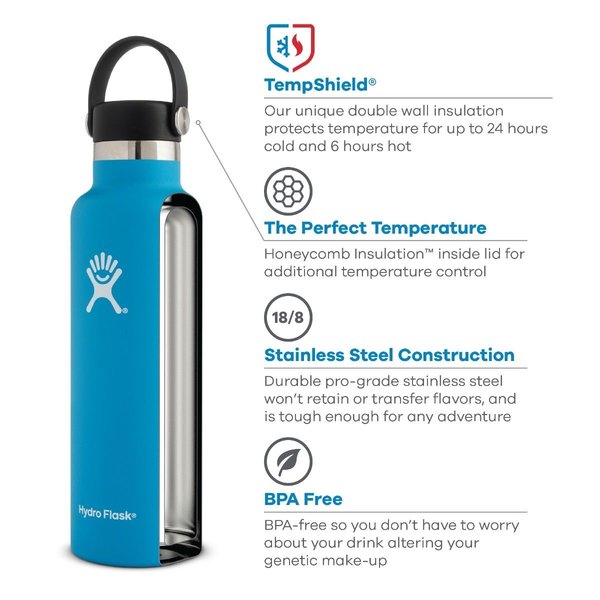 Hydro Flask Standard Mouth with Flex Cap 21oz