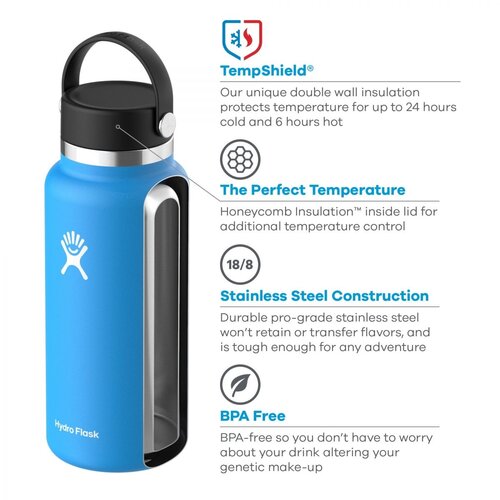 Hydro Flask Wide Mouth with Flex Cap 40oz Hydro Flask Wide Mouth with Flex Cap 40oz