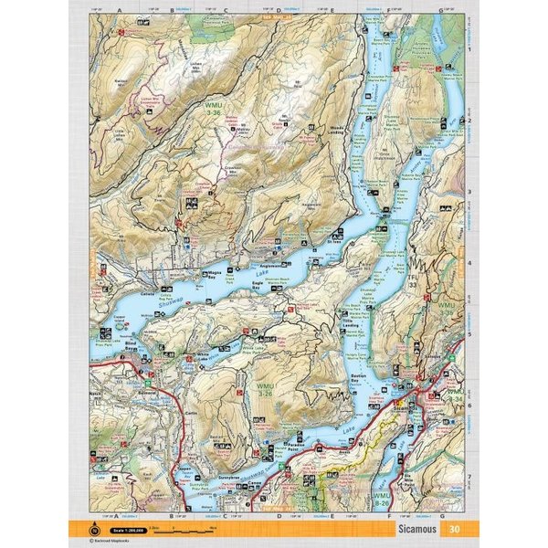 Back Road Map Books Maps