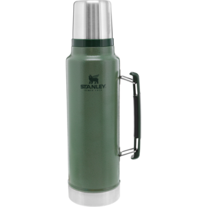 Stanley The Legendary Classic Bottle Large 1.5Qt / 1.4Litre Hammertone Green Stanley The Legendary Classic Bottle Large 1.5Qt / 1.4Litre Hammertone Green