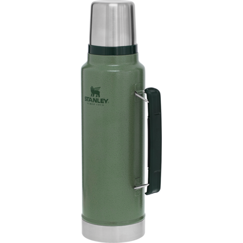 Stanley The Legendary Classic Bottle Large 1.5Qt / 1.4Litre Hammertone Green Stanley The Legendary Classic Bottle Large 1.5Qt / 1.4Litre Hammertone Green