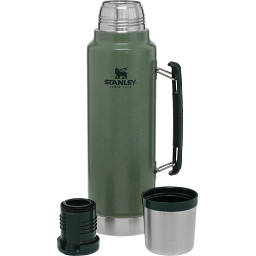 Stanley The Legendary Classic Bottle Large 1.5Qt / 1.4Litre Hammertone Green Stanley The Legendary Classic Bottle Large 1.5Qt / 1.4Litre Hammertone Green