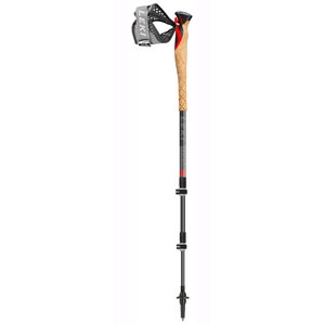 Leki Cross Trail Carbon Black/Red 100-135cm