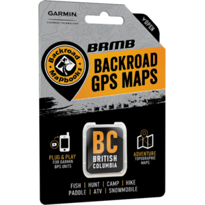 Back Road Map Books Garmin SD GPS Maps BC