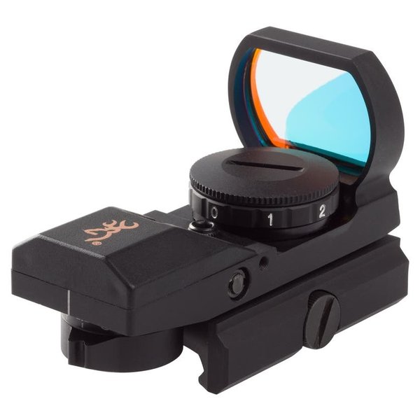 Browning Buck Mark Reflex Sight, Picatinny Mount, 4 Reticles, 7 Brightness Levels