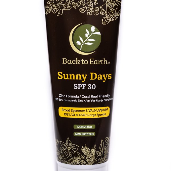 Back to Earth Sunny Days SPF 30 Sunscreen 120ml