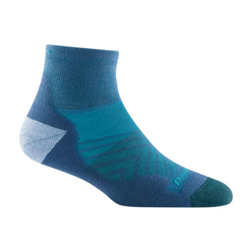 Darn Tough Women's Run 1/4 Sock / Ultralightweight with Cushion 1048
