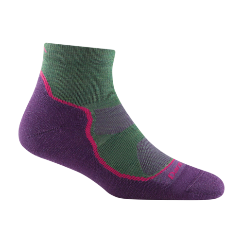 Darn Tough Women's Hike/Trek 1/4 Sock / Lightweight with cushion 1987