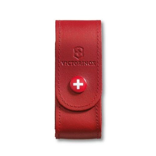 Victorinox Belt Pouch Red Leather 4.0520.1US2