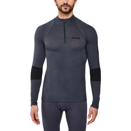 Kombi MerinoMix Active 1/4 Zip Lightweight for Men