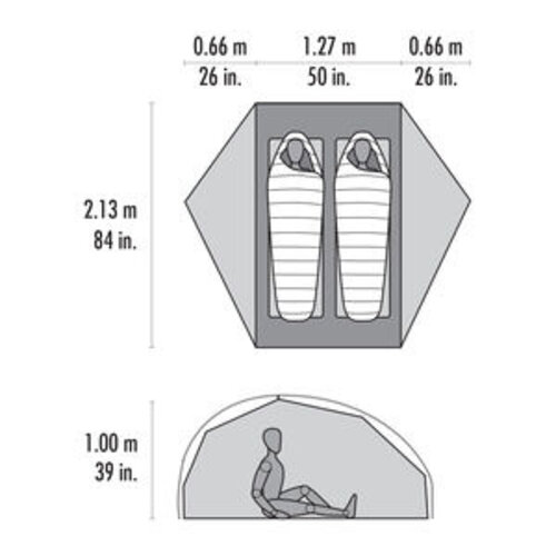 MSR FreeLite 2 person tent