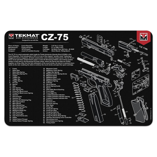 TekMat Gun Cleaning Bench Mat