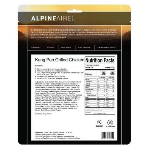AlpineAire Kung Pao Grilled Chicken AlpineAire Kung Pao Grilled Chicken