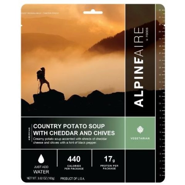 AlpineAire Country Potato Soup with Cheddar and Chives