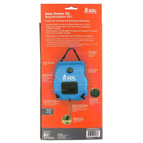 SOL Solar Shower 20L