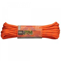 550 Paracord Fire Lite Reflective Tinder Cord 30ft