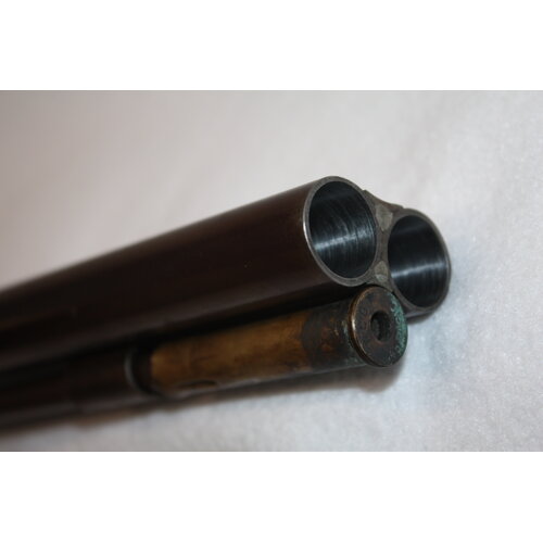 Pedersoli 12 gauge SxS, Black Powder, Classic with Hammers Side by Side Cylinder & Modified, #L241-CM