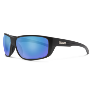 Suncloud Milestone Matte Black / Polar Blue Mirror