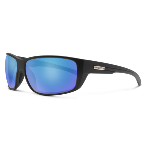 Suncloud Milestone Matte Black / Polar Blue Mirror