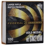 Federal Ammunition Gold Medal Match Large Rifle Primers 210M 100 Qty