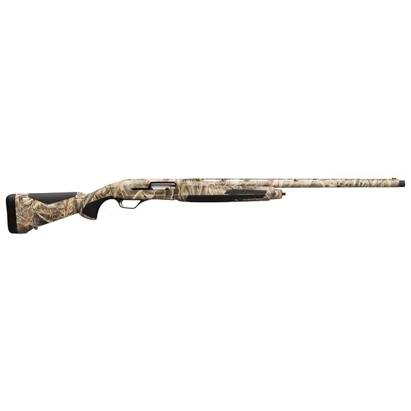 Browning Maxus II Max-5 camo 12 gauge 3.5" 28" 3 Knurled Extended Invector-Plus Choke Tubes - Shotshow Special