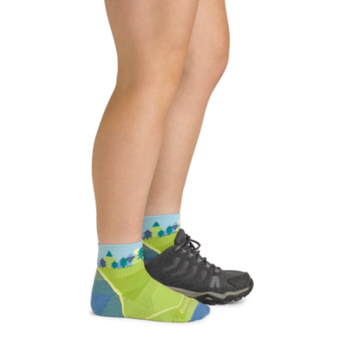 Darn Tough Jr. Hike/Trek 1/4 Sock / Lightweight with Cushion 3041