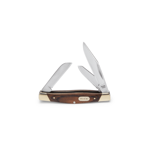 Buck Trio, Wood Handle Pocket Knife