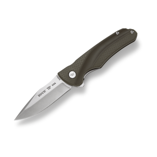 Buck Buck Sprint Select Folder OD Green Handle