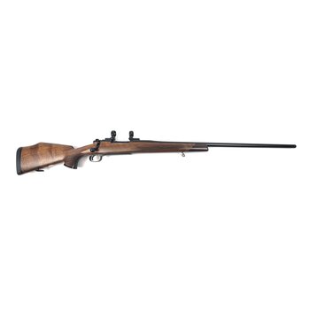 Winchester Weber & Markin Custom Model 70 338 Win Mag Bolt Action Rifle, Shilen Bbl, English Walnut Stock