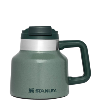 Stanley The Tough to Tip Admiral's Mug 20oz Hammertone Green