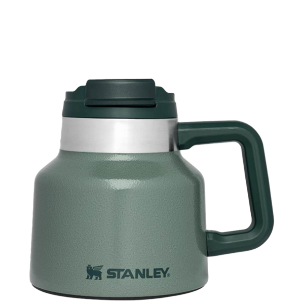 Stanley The Tough to Tip Admiral's Mug 20oz Hammertone Green