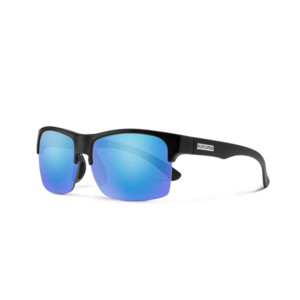 Suncloud Rambler Lite Matte Black / Polarized Blue Mirror