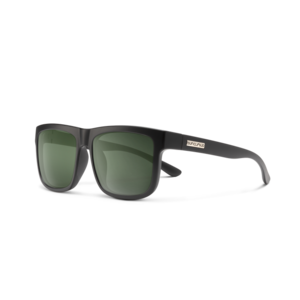 Suncloud Quiver Matte Black / Polarized Gray Green