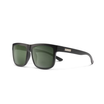 Suncloud Quiver Matte Black / Polarized Gray Green