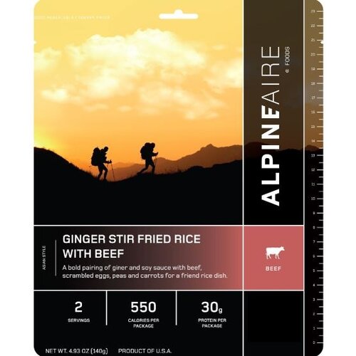 AlpineAire Ginger Stir Fry Rice with Beef
