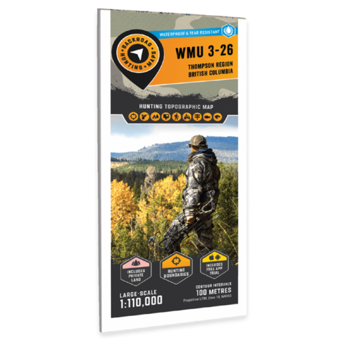 Back Road Map Books Hunting Topographic Map