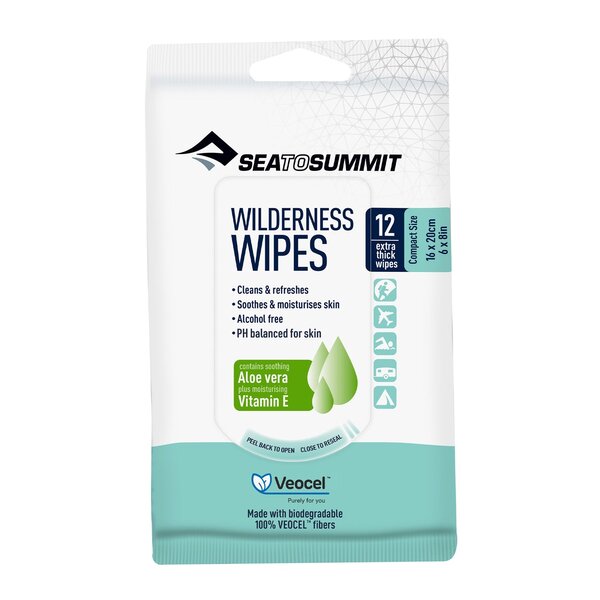 Sea to Summit Wilderness Wipes 12 Pack