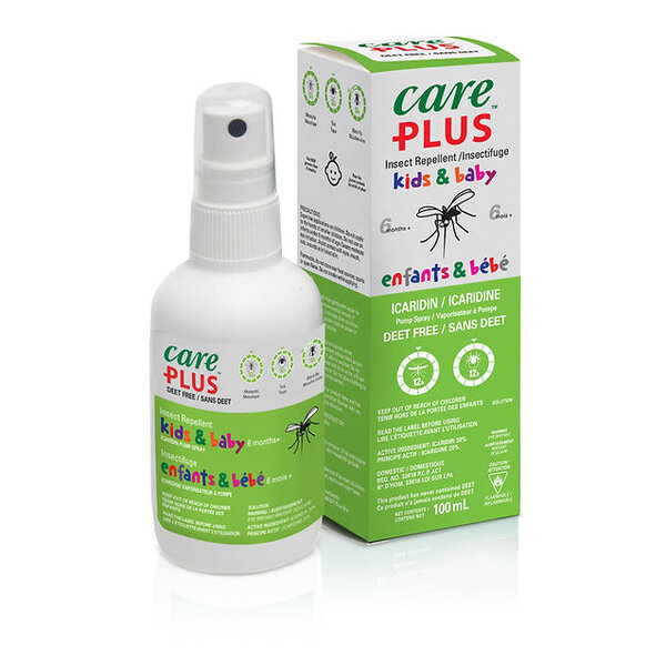 Care Plus Kids & Baby 6 months+ Icaridin 20% Insect Repellent Pump Spray 100ml