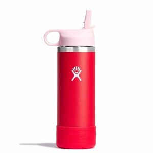 Hydro Flask Kid's Wide Mouth with Straw Lid and Boot 12oz Hydro Flask Kid's Wide Mouth with Straw Lid and Boot 12oz