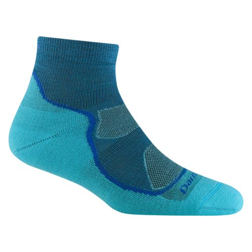 Darn Tough Women's Hike/Trek 1/4 Sock / Lightweight with cushion 1987