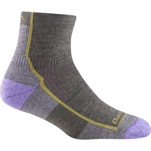Darn Tough Women's Hike Trek 1/4 Sock Midweight with Cushion 1958