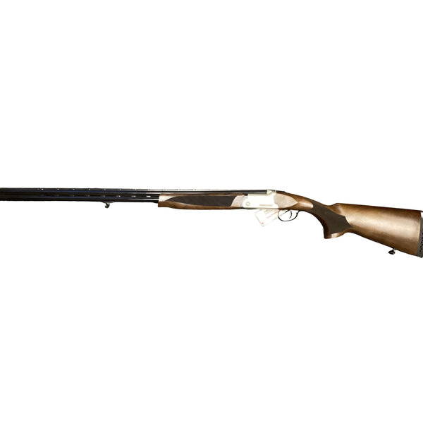 Federation Firearms 410 Over & Under Shotgun 28", Silver Receiver, Walnut Stock, O/U