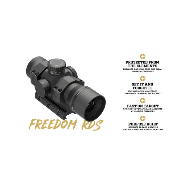 Leupold Freedom RDS 1x34mm 1 MOA Dot with Mount