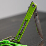 Huto Limitless Knife, Lime Green G-10, Interchangeable Blades
