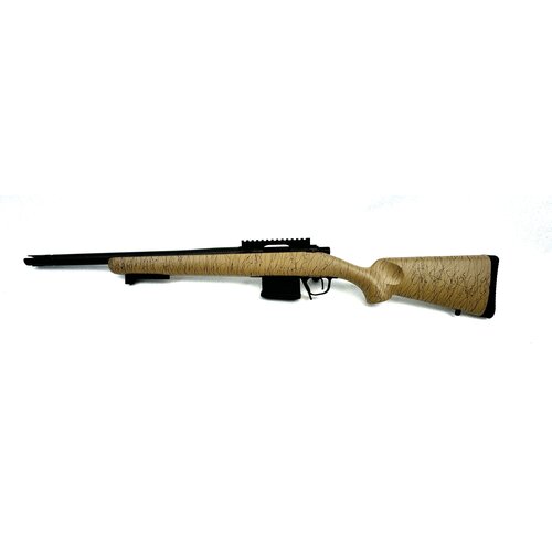 Christensen Arms Ridgeline Scout 6.5CM 16.5" 1:8 Black Nitride CF Tan w/ Black Webbing