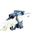 Christensen Arms Ridgeline Scout 6.5CM 16.5" 1:8 Black Nitride CF Tan w/ Black Webbing